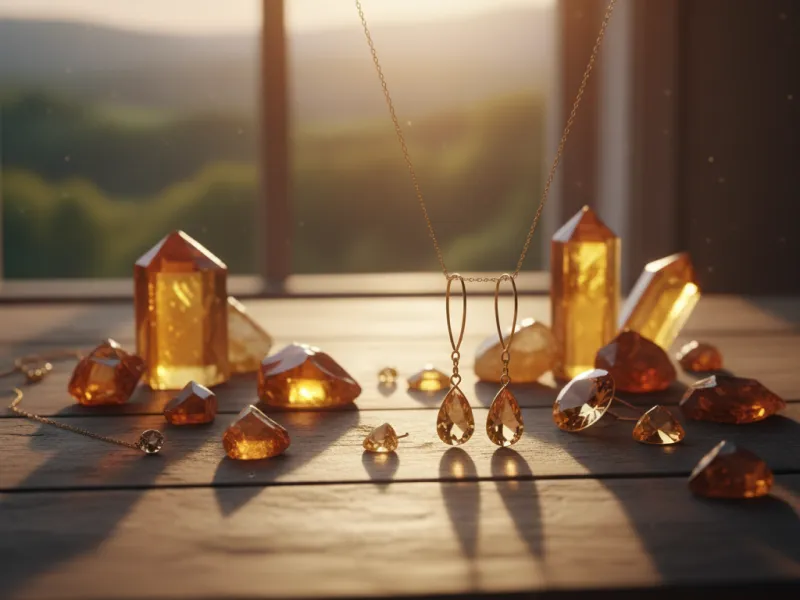 topaz and citrine golden hour